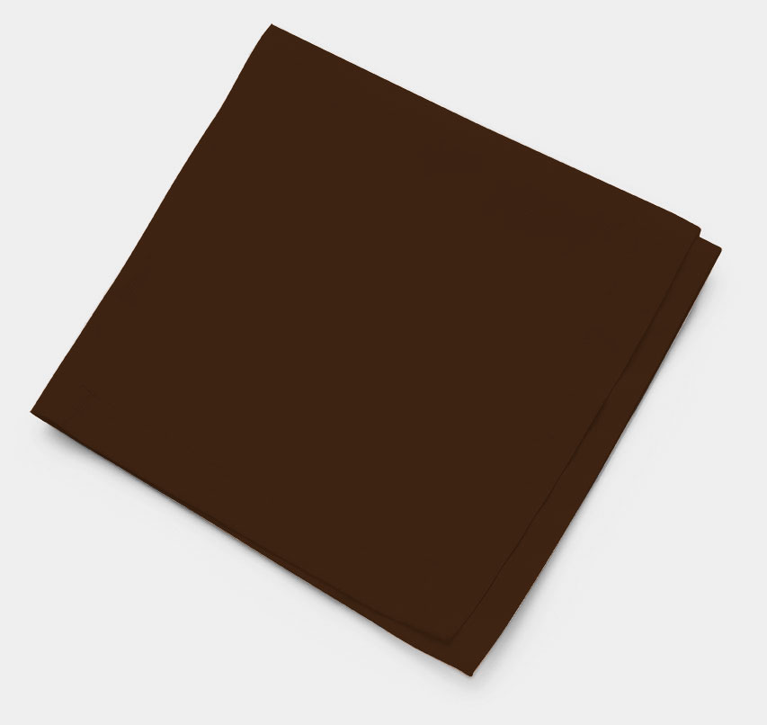brown napkin