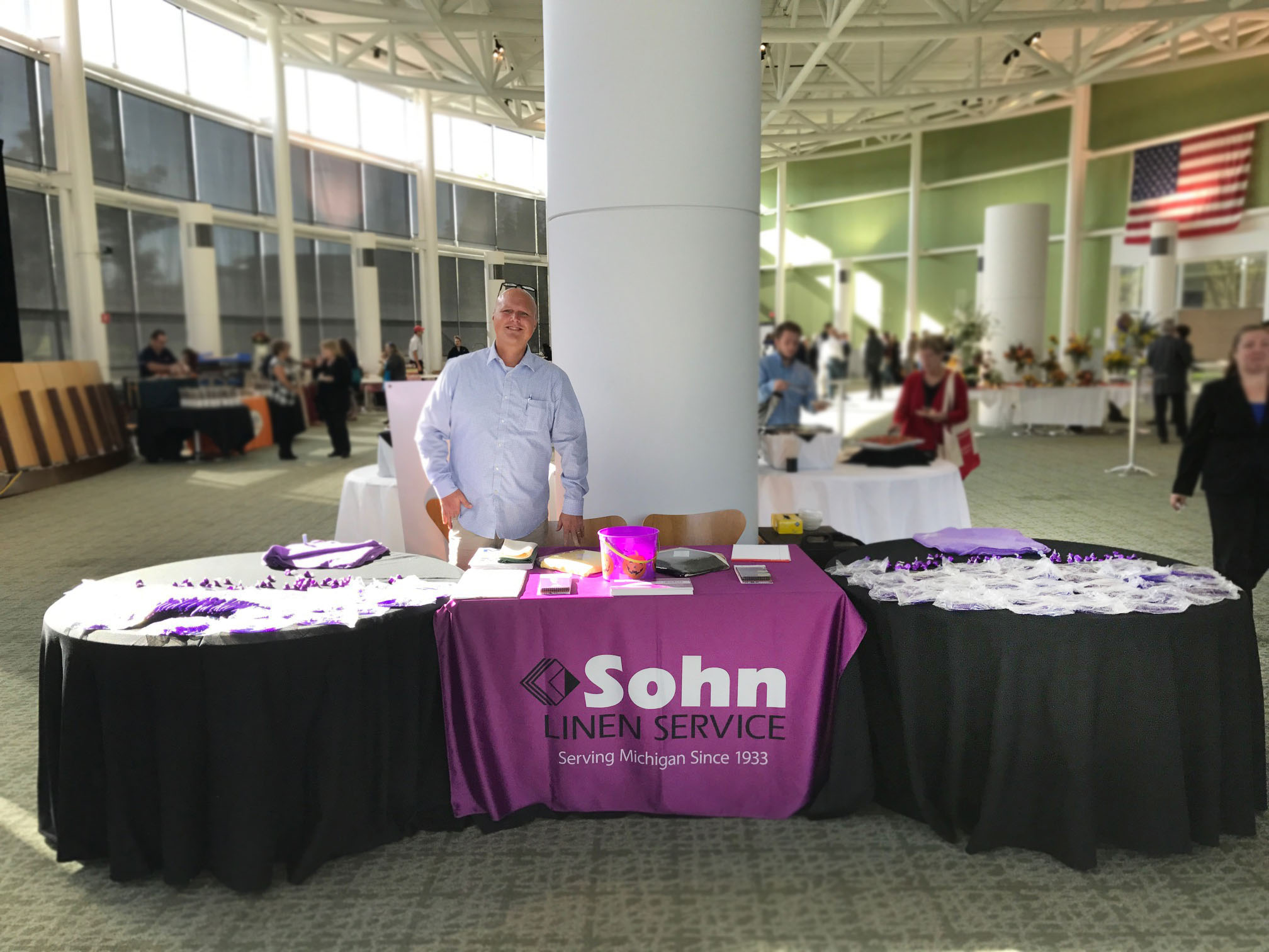 Sohn Linen Service team member at U of M