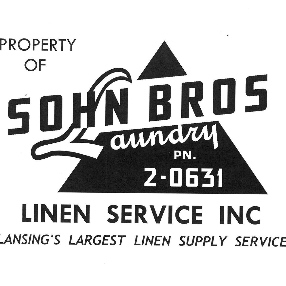 Sohn Linen Service logo 1940s